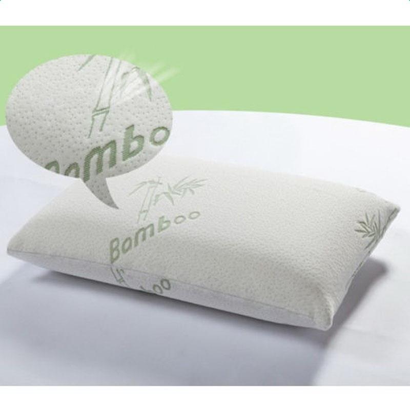 Popular Lot 2 Bamboo Memory Foam Pillow Cooling Firm Contour King